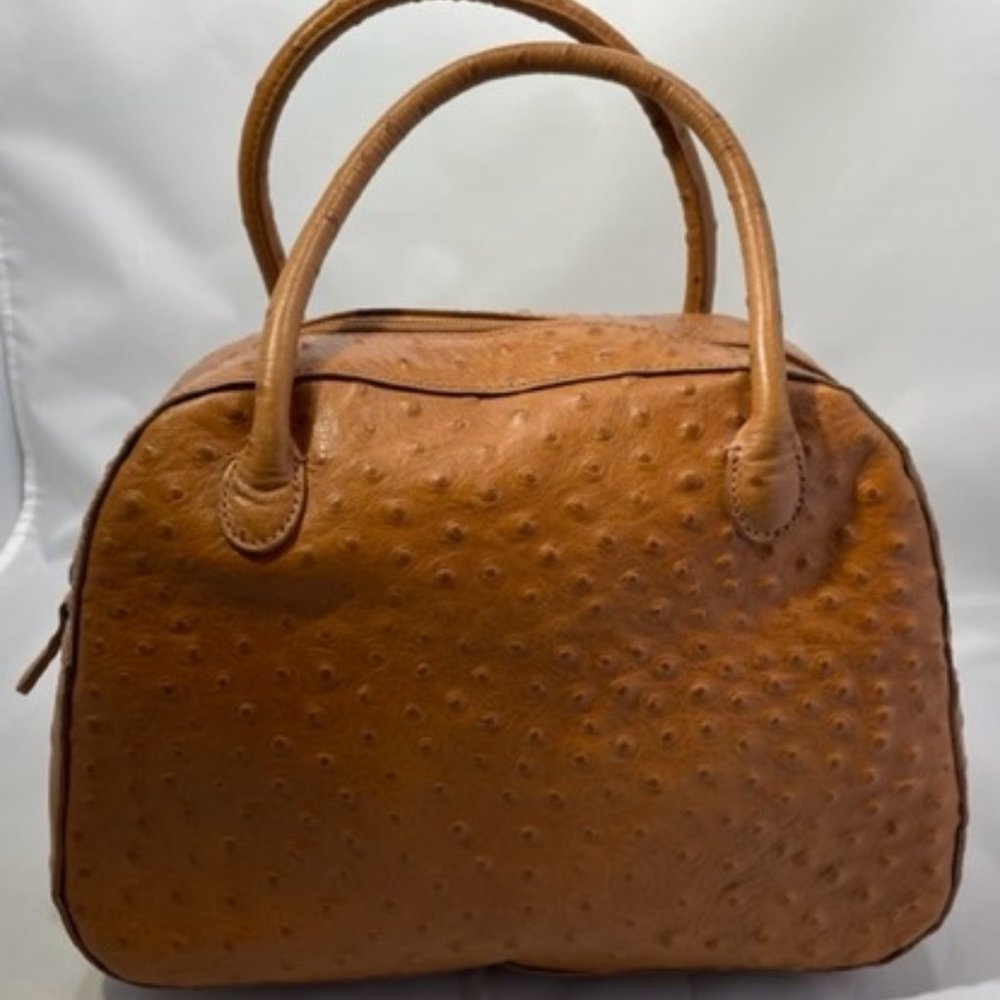 RELISTED! Ostrich Satchel